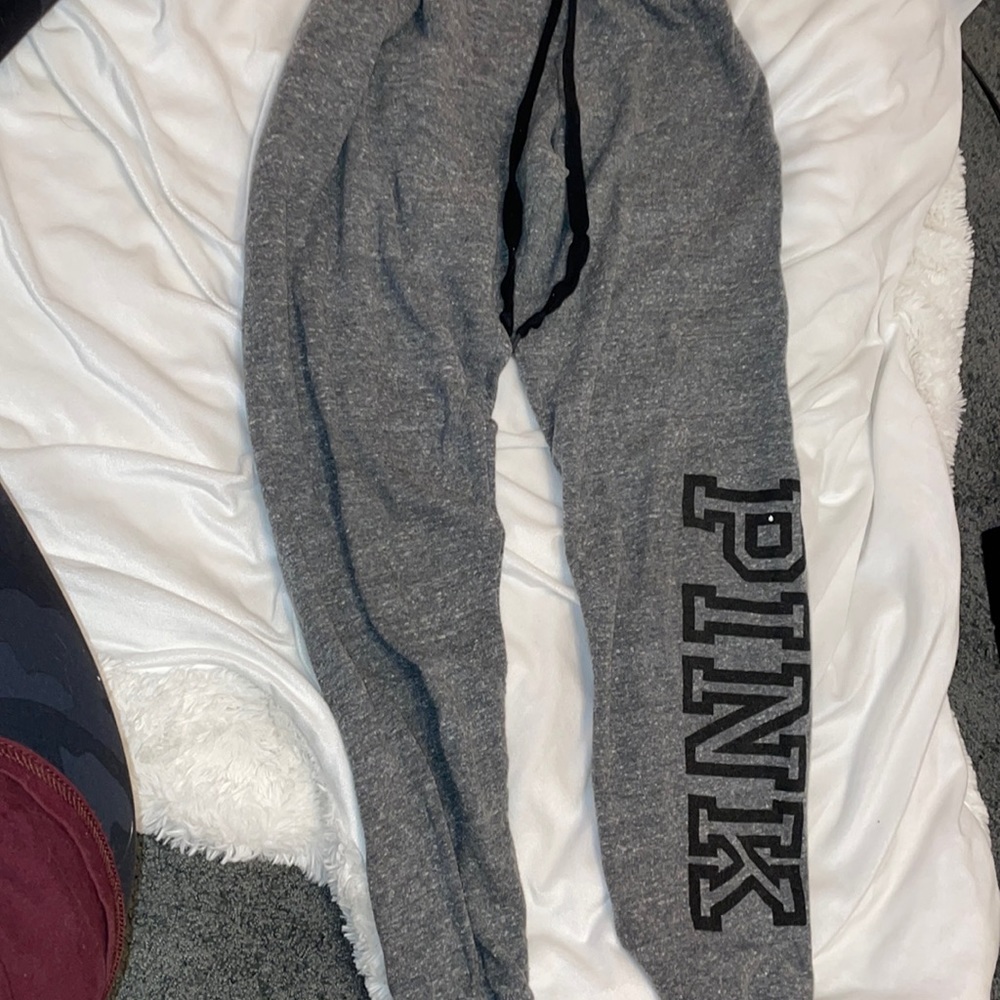 Pink sweatpants